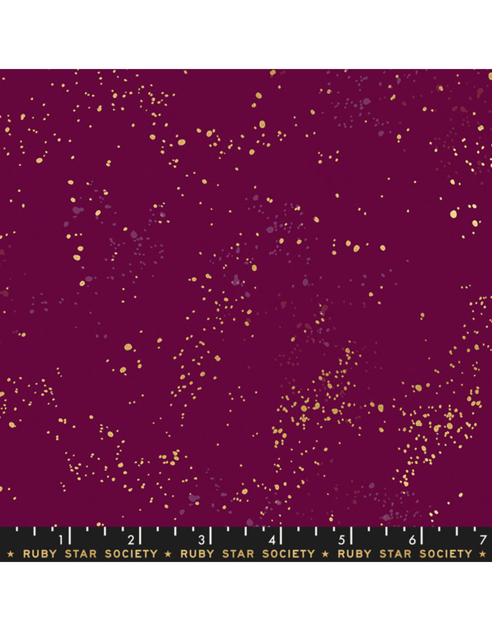 PD's Ruby Star Society Collection Speckled Metallic in Purple Velvet, Dinner Napkin