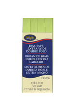Wrights Wrights Bias Tape, Extra Wide, Double Fold, Lime Green 628