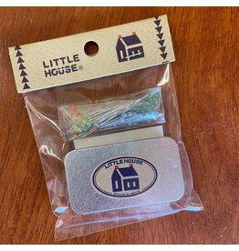 Little House Little House, Glass Head Pins, 100 Pins with Storage Tin