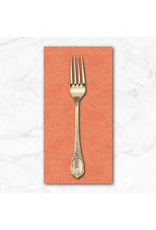 PD's Paintbrush Studio Collection Waved in Coral, Dinner Napkin