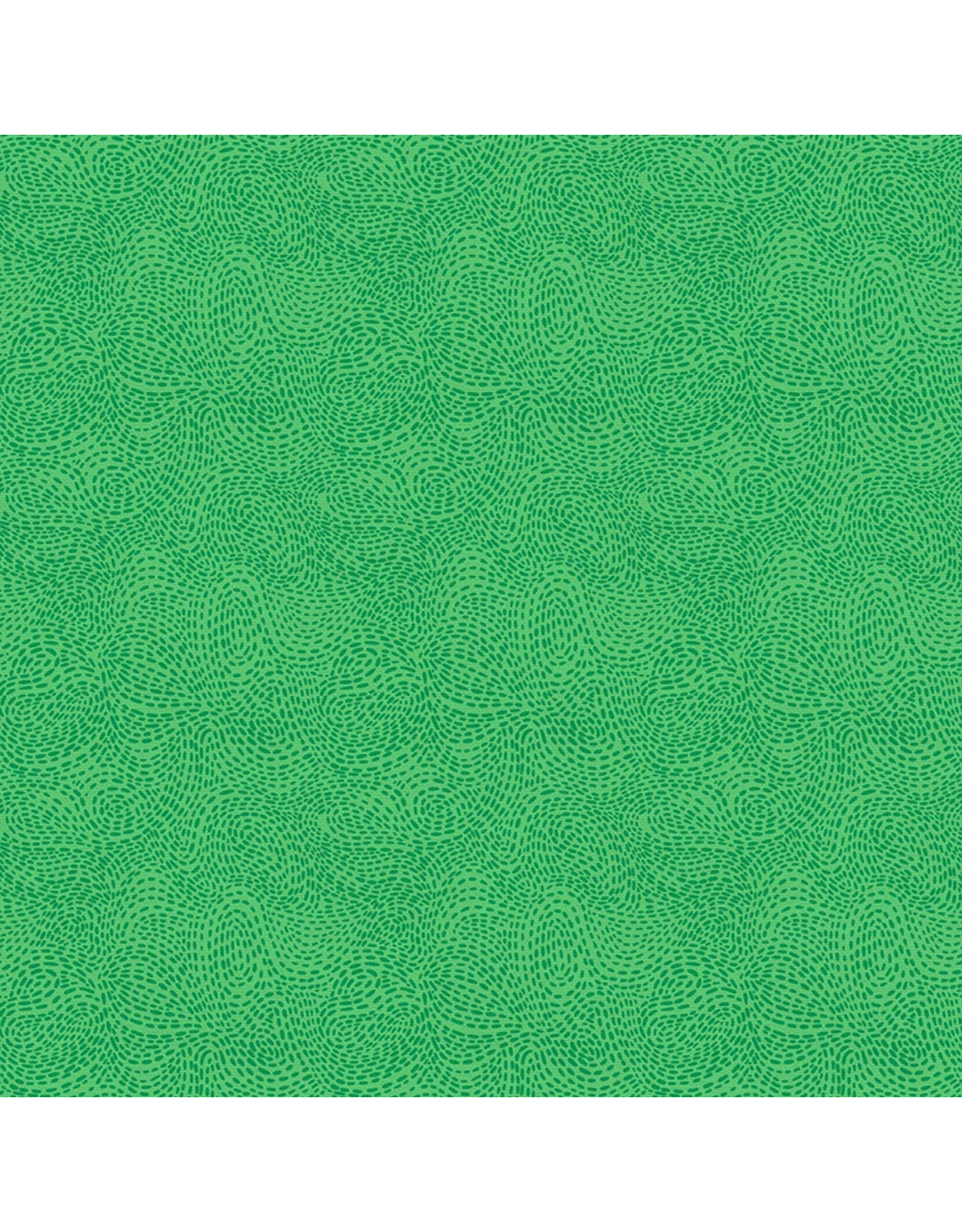 Paintbrush Studio Waved in Leaf, Fabric Half-Yards