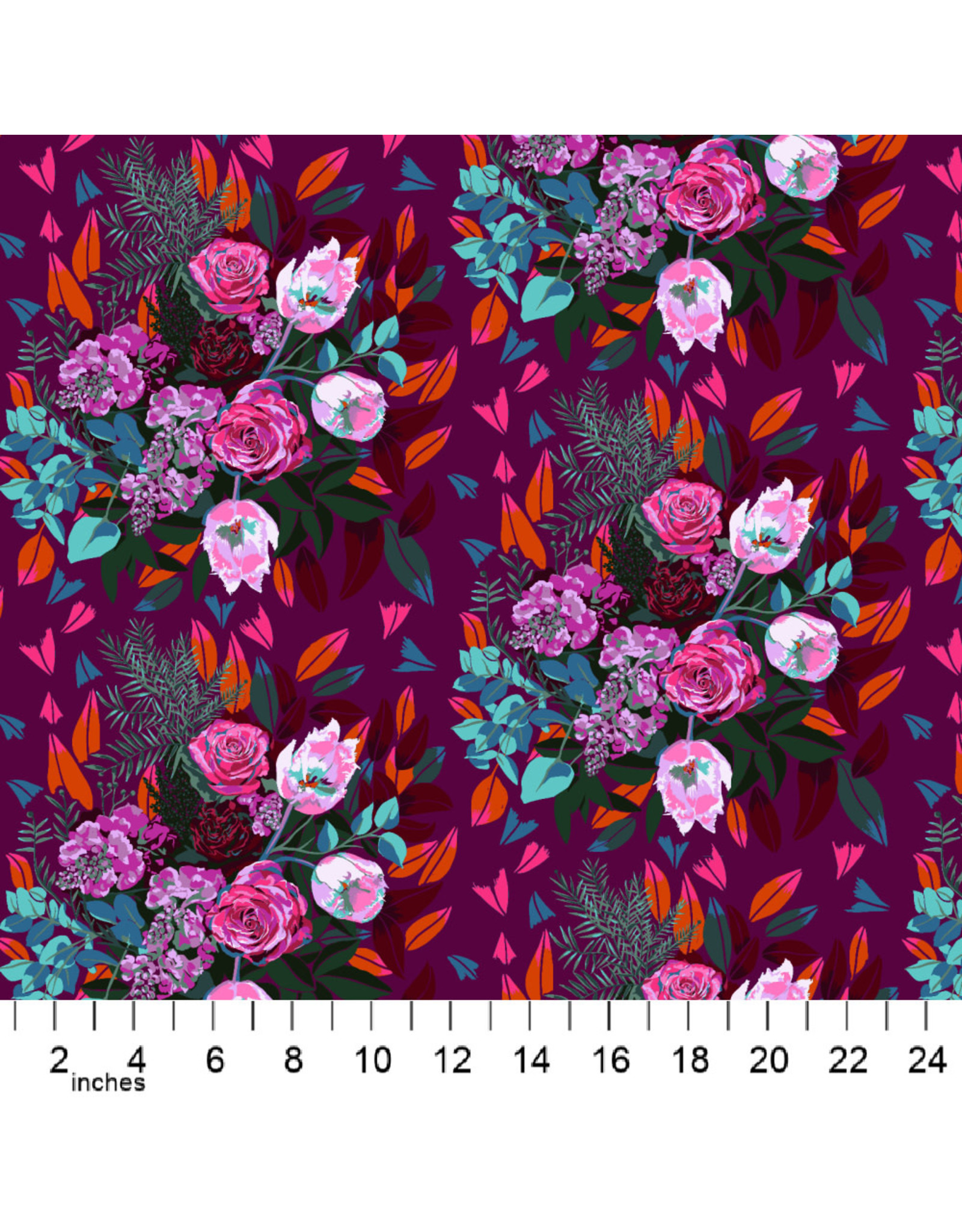 Anna Maria Made My Day, New Flame in Sweetly, Fabric Half-Yards