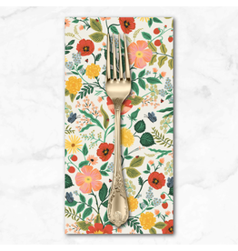 PD's Rifle Paper Co Collection Camont, Poppy Fields in Cream, Dinner Napkin