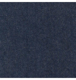 Robert Kaufman House of Denim Indigo Denim 8oz. in Indigo Washed,  Fabric Half-Yards