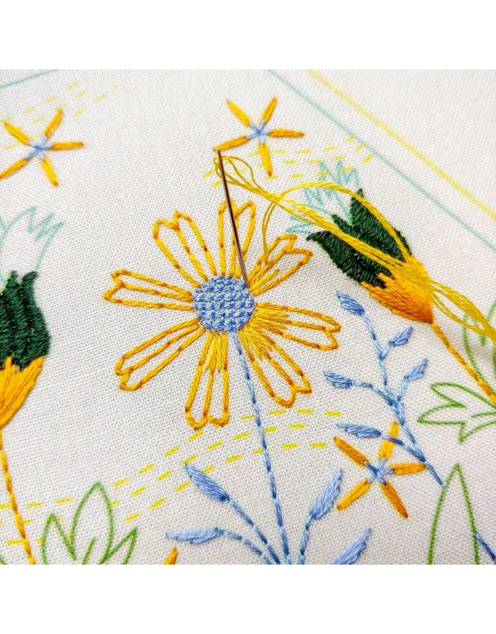 cozyblue Summer Breeze Embroidery Kit from cozyblue