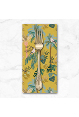 PD's Paintbrush Studio Collection Moroccan Sunrise, Jungle Bird in Chartreuse, Dinner Napkin