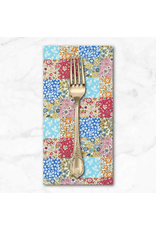 PD's Cosmo Japan Collection Cosmo Japan, Floral Patchwork in Pink, Dinner Napkin