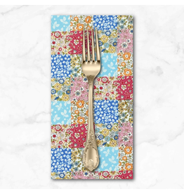 PD's Cosmo Japan Collection Cosmo Japan, Floral Patchwork in Pink, Dinner Napkin