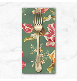 Christmas Collection Noel, Lady Tulip in Eucalyptus, Dinner Napkin