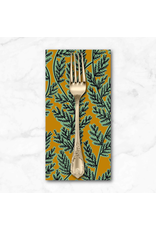 PD's Eye Candy Quilts Collection Oracle, Chonky Ferns in Gold, Dinner Napkin