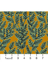 Eye Candy Quilts Oracle, Chonky Ferns in Gold, Fabric Half-Yards