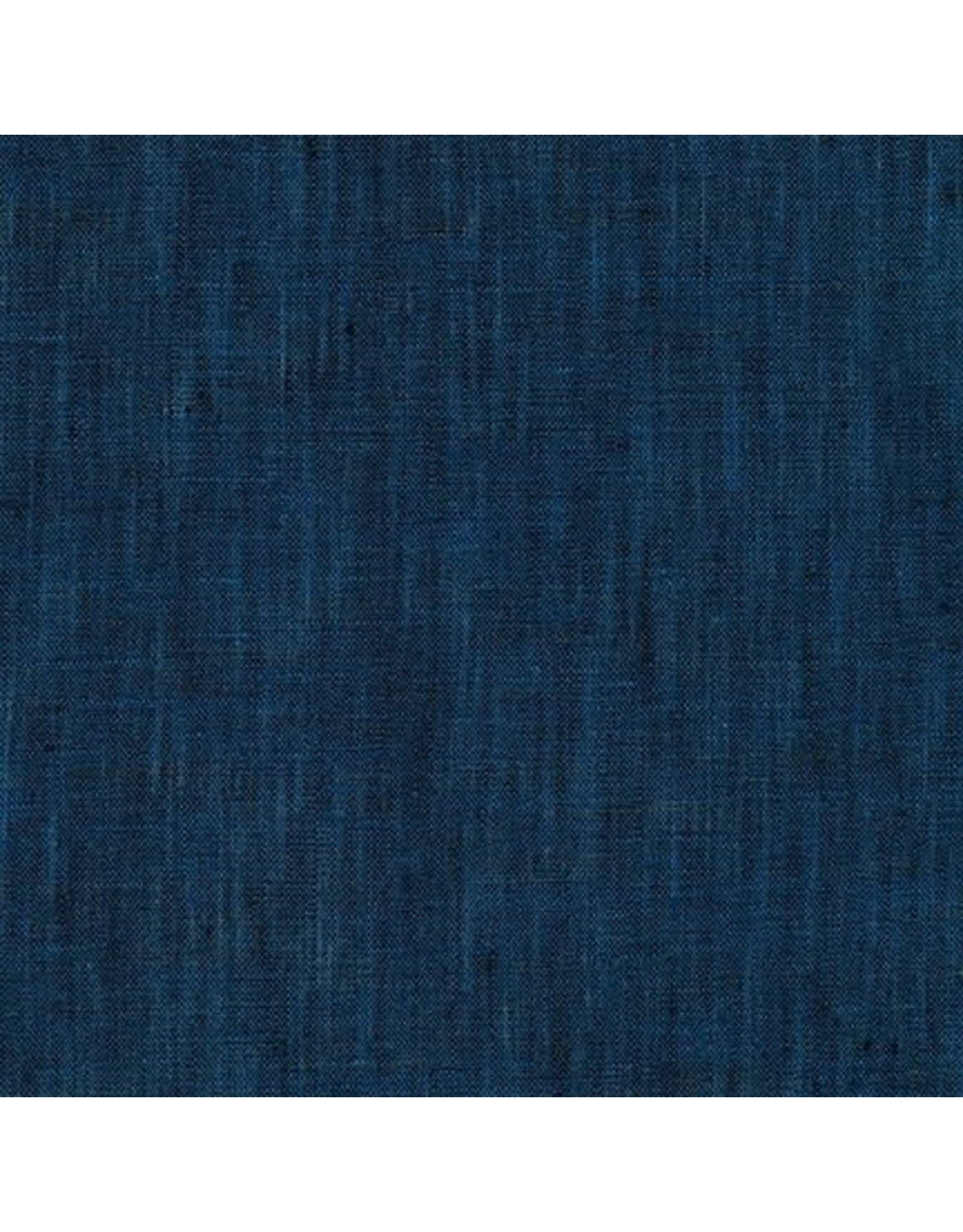 Robert Kaufman Limerick Linen in Indigo, Fabric Half-Yards