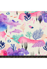 Sarah Watts Florida Volume 2, Underwater in Multi, Fabric Half-Yards