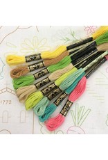 Cedar O'Reilly SLO City Embroidery Floss - Set of Eight  8.75 yard skeins