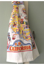 Red & White Kitchen Co. LAST ONE! Sunny California Flour Sack Towel 22” x 22”