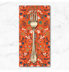 PD's Rifle Paper Co Collection Bon Voyage, Wildwood in Red, Dinner Napkin