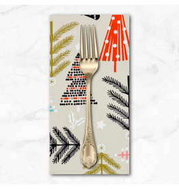 Christmas Collection Christmas Time, Holiday Pines in Sand,  Dinner Napkin