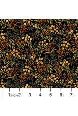 Andover Fabrics Spiced Cider, Meadow in Brown, Fabric Half-Yards
