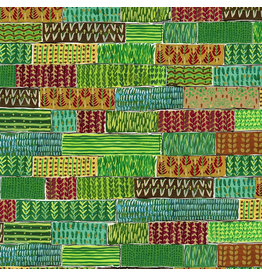 August Wren Hay There, Herb Garden in Multi, Fabric Half-Yards