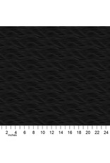 Figo Elements, Water in Black, Fabric Half-Yards