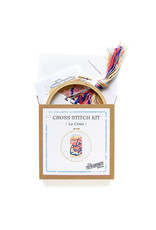 The Stranded Stitch La Croix Cross Stitch Kit