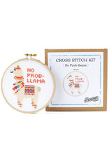 The Stranded Stitch No Prob-Llama Cross Stitch Kit