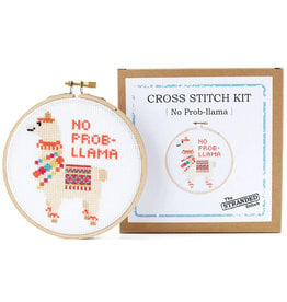 The Stranded Stitch No Prob-Llama Cross Stitch Kit