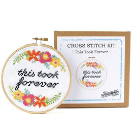 The Stranded Stitch This Took Forever Cross Stitch Kit
