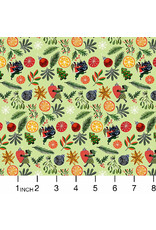 Miriam Bos Fantastical Holidays, Pixies, Fabric Half-Yards