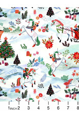 Christmas Collection Fantastical Holidays, Holiday Unicorns, Dinner Napkin