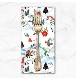 Christmas Collection Fantastical Holidays, Holiday Unicorns, Dinner Napkin