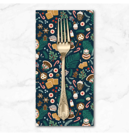 Christmas Collection Merry Memories, Christmas Feast in Winter Navy, Dinner Napkin