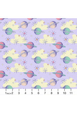 PD's Paintbrush Studio Collection Dreamy, Saturn in Purple, Dinner Napkin