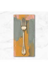 PD's Paintbrush Studio Collection Flow - Peach and Yellow, Dinner Napkin