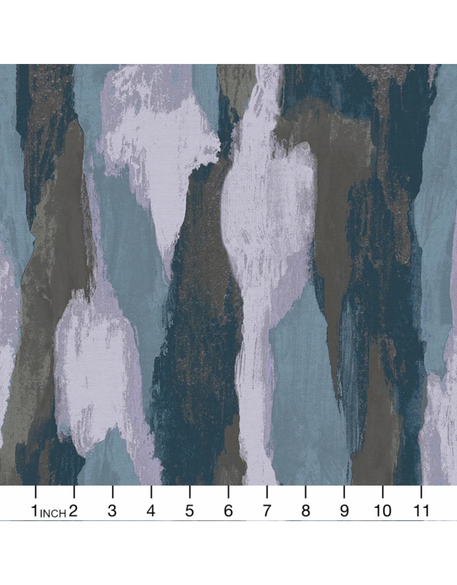 PD's Paintbrush Studio Collection Flow - Gray and Lavender, Dinner Napkin