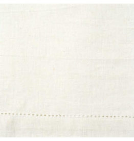 Checker ON ORDER-Tea or Kitchen Towel, White, Decorative Hem, Perfect for Embroidery