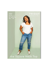 Friday Pattern Company The Square Neck Top Pattern