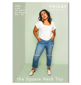Friday Pattern Company ON ORDER-The Square Neck Top Pattern