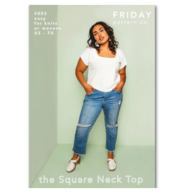 Friday Pattern Company The Square Neck Top Pattern