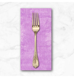 PD's Jennifer Sampou Collection Chalk and Charcoal, Lilac, Dinner Napkin