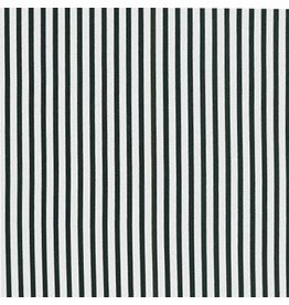 Sevenberry Petite Basics, Stripes in Black and White, Fabric Half-Yards