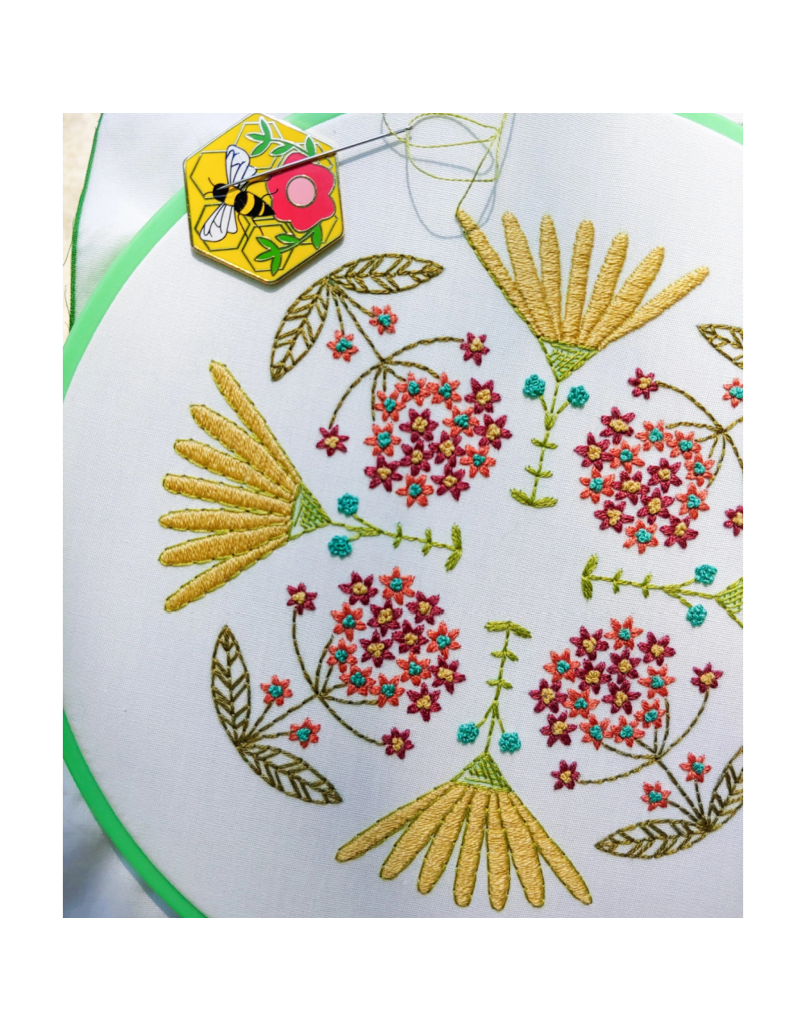 cozyblue *NEW* Radiate Embroidery Kit from cozyblue