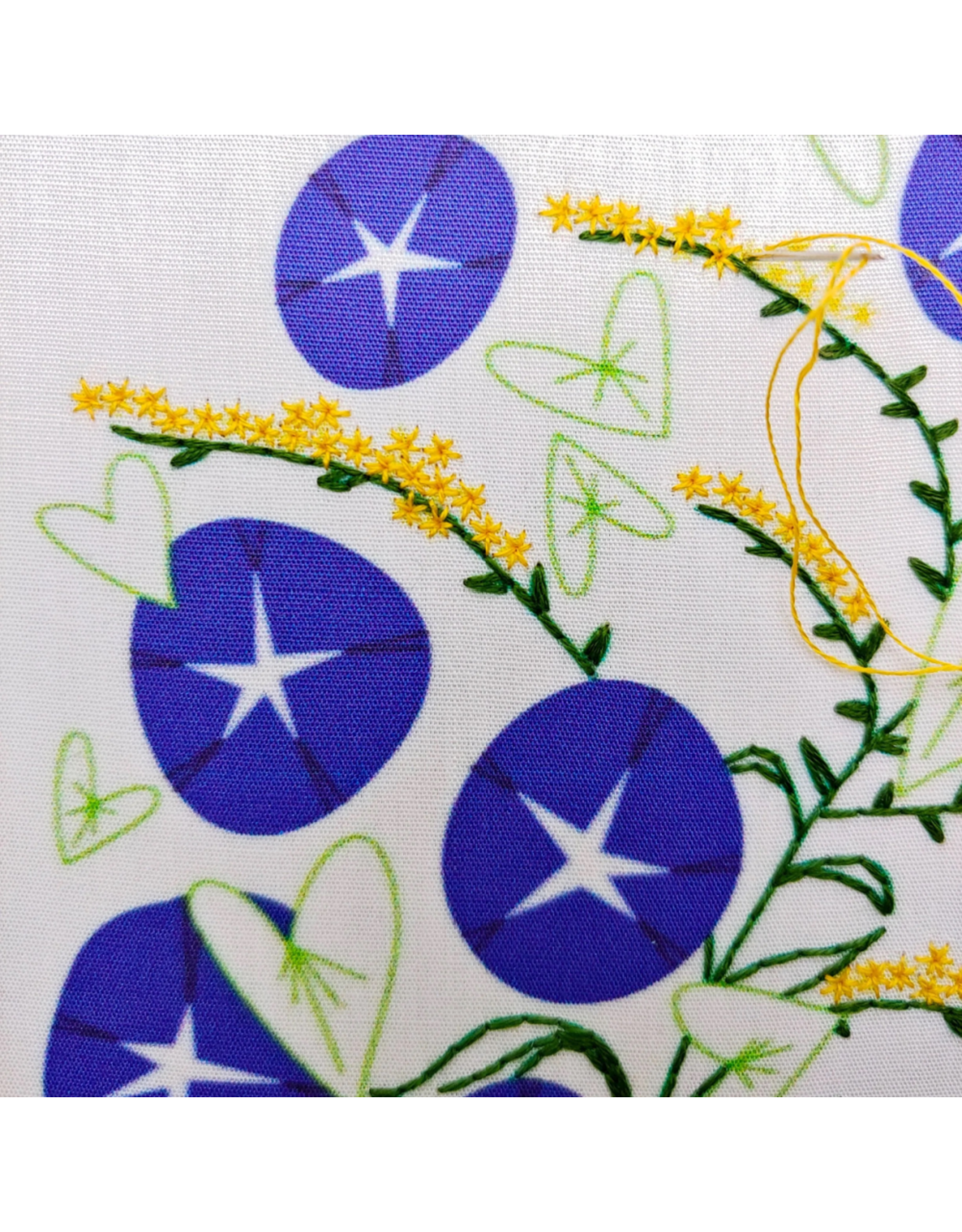 cozyblue *NEW* Morning Glory Embroidery Kit from cozyblue