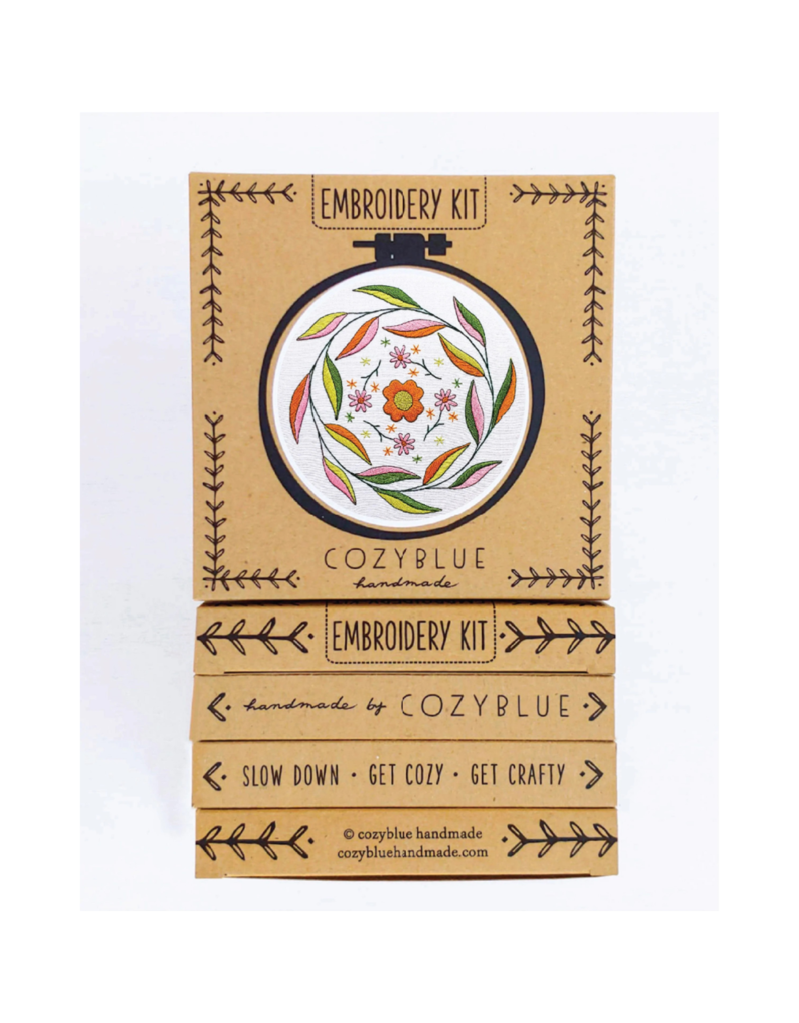 cozyblue *NEW* Mellow Mood Embroidery Kit from cozyblue
