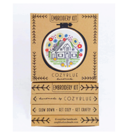 cozyblue *NEW* Guest House Embroidery Kit from cozyblue