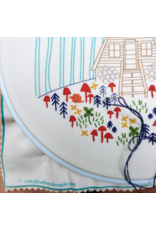 cozyblue *NEW* Cozy Cabin Embroidery Kit from cozyblue
