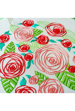 cozyblue Coming Up Roses Embroidery Kit from cozyblue