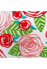 cozyblue Coming Up Roses Embroidery Kit from cozyblue