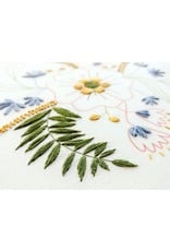cozyblue *NEW* April Flowers Embroidery Kit from cozyblue