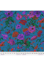 Philip Jacobs Kaffe Collective Fall 2022, Meadow in Teal, Fabric Half-Yards